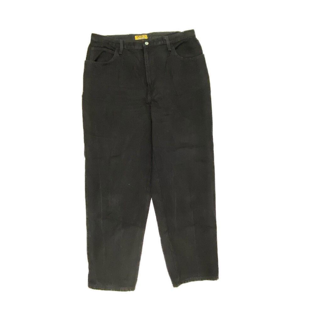 Sasson Straight Leg Women's size 24W Black Denim jeans‎